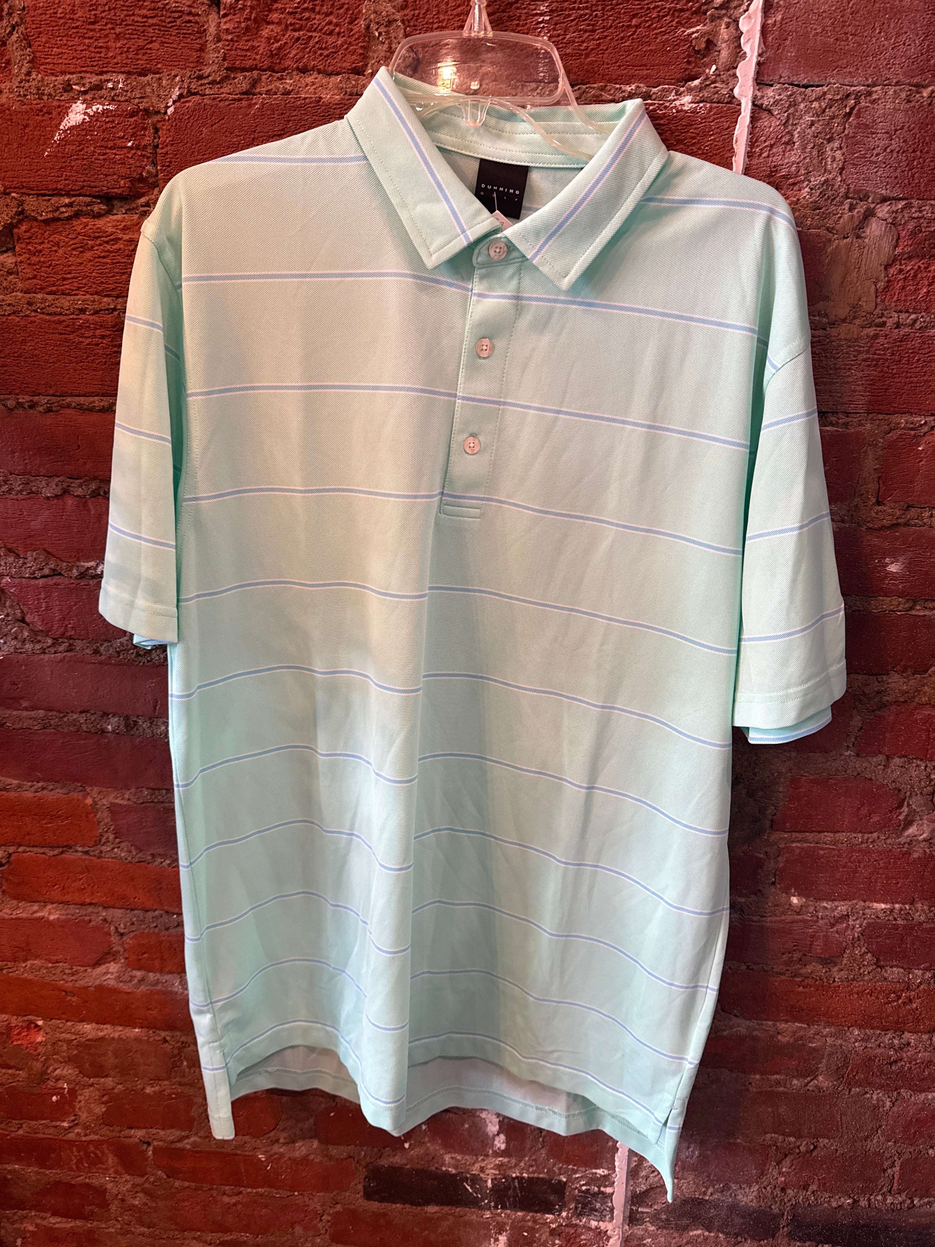 Dunning Seafoam Green Golf Polo L