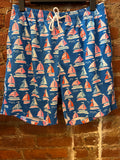 Sailboat Swim Trunks