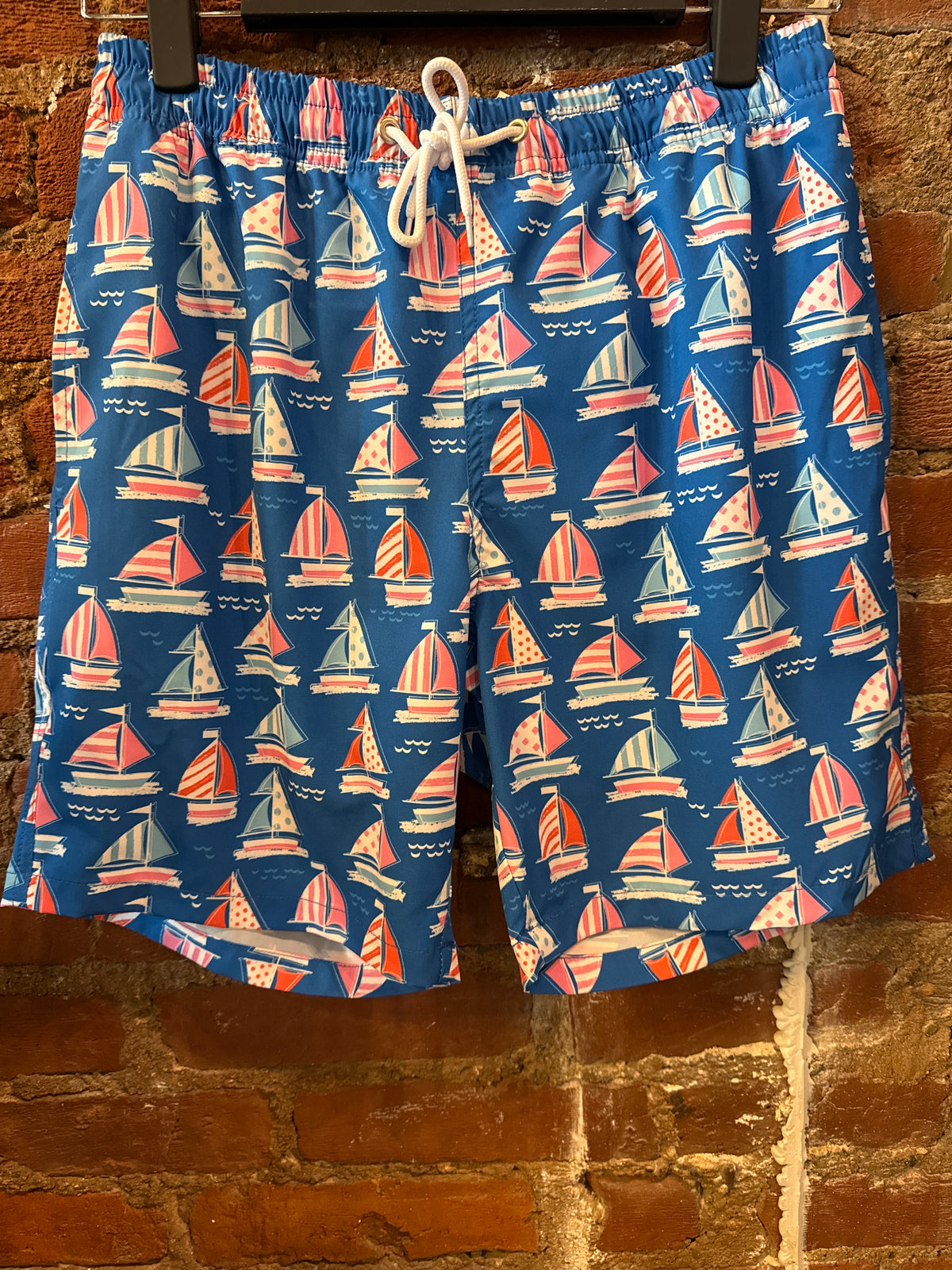 Sailboat Swim Trunks