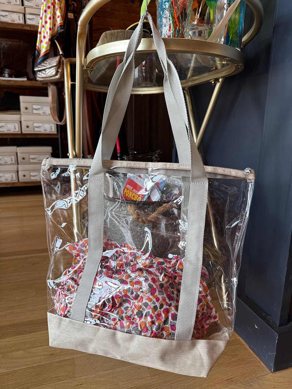 Clear Tote Bag