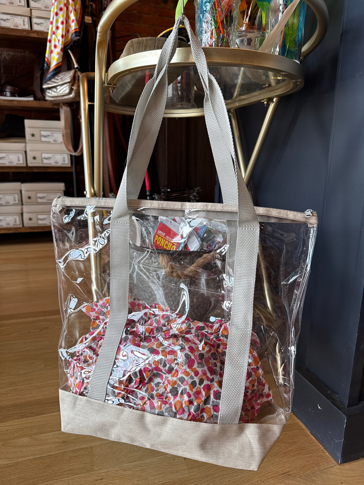 Clear Tote Bag