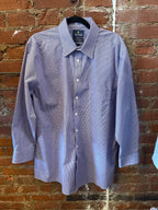 Stafford Purple LS Button Up