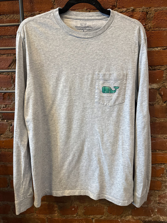 Vineyard Vines Long Sleeve Grey Tee