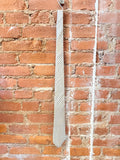 Cream Horsebit Tie