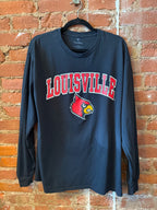 UofL LS Black Tshirt