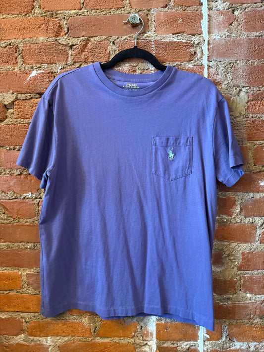 Purple Polo Pocket Tshirt