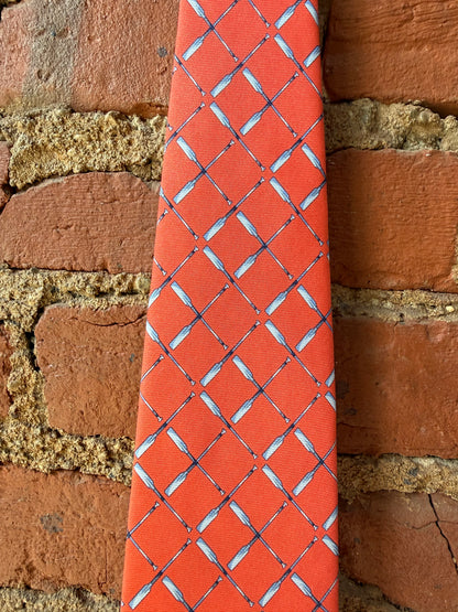 Brooks Brothers Coral Silk Tie