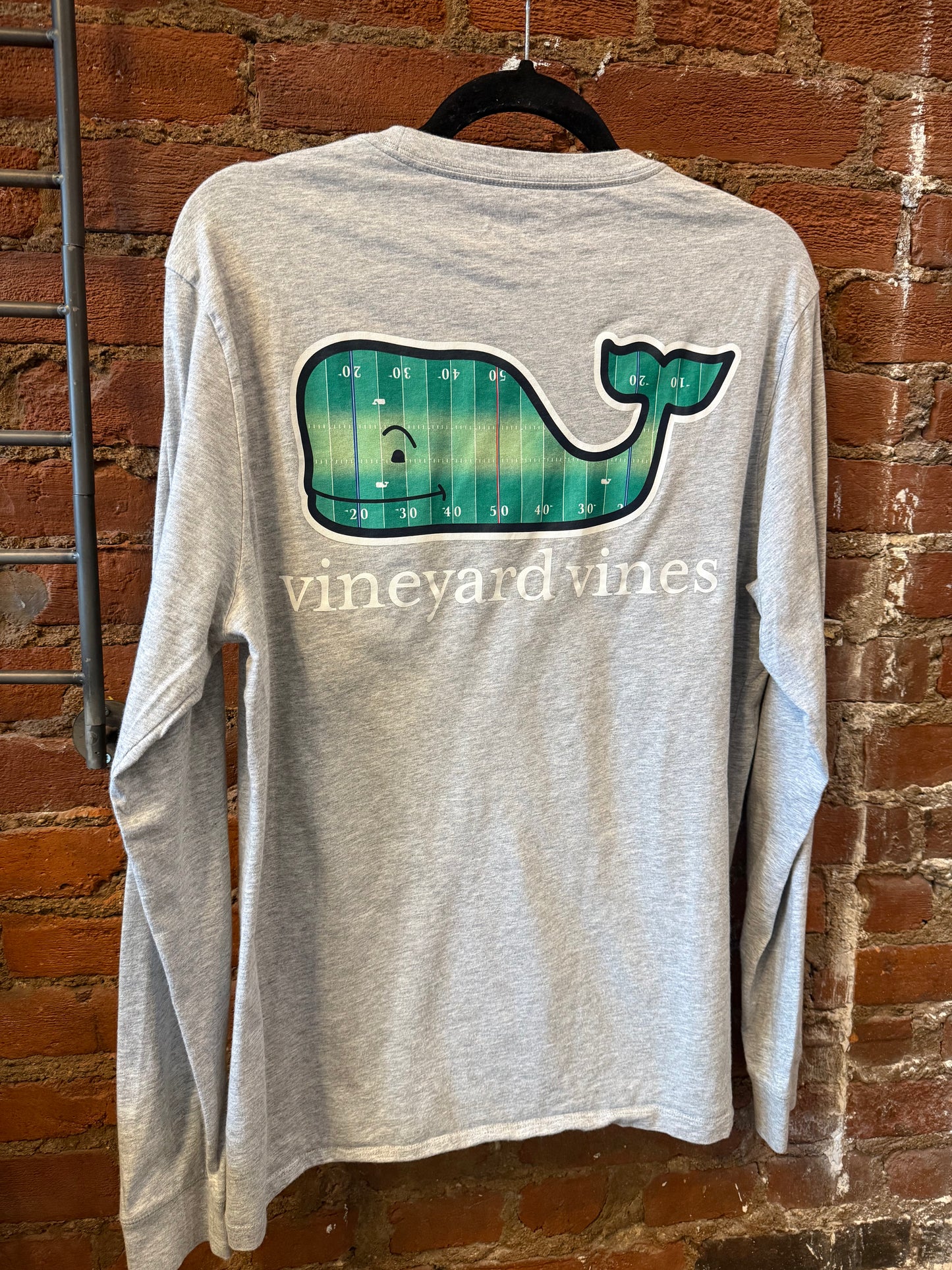 Vineyard Vines Long Sleeve Grey Tee