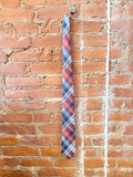 Nautica Red & Blue Plaid Tie