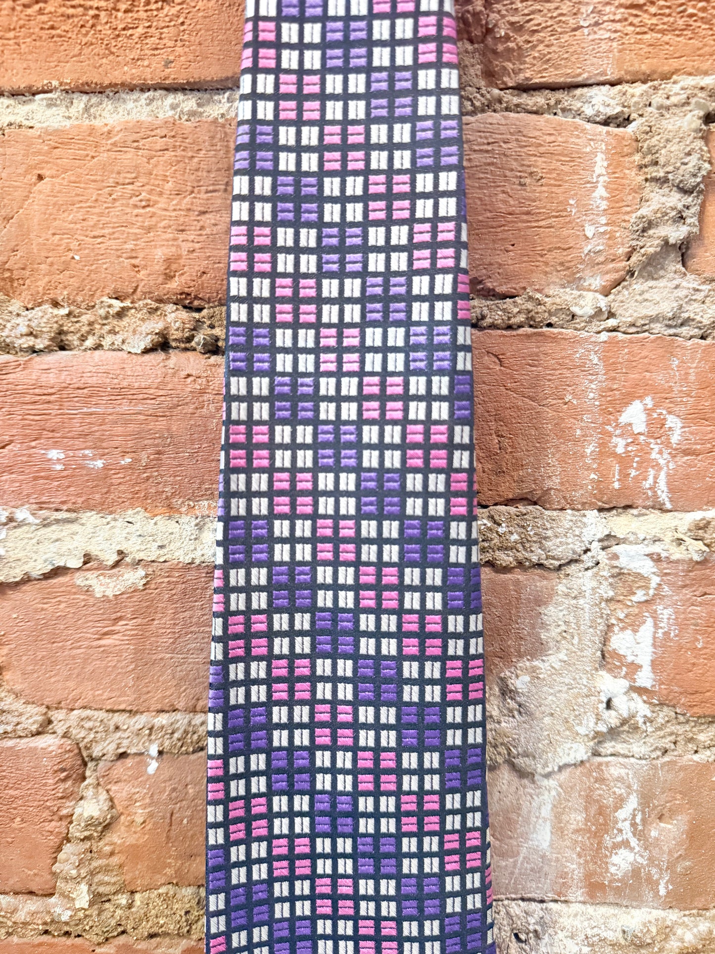 Nordtrom Silk Square Pattern Tie