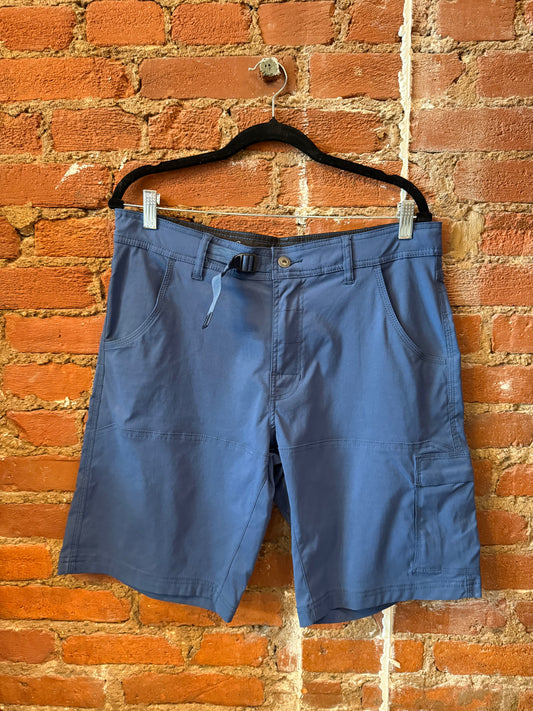 Prana Navy Cargo Shorts