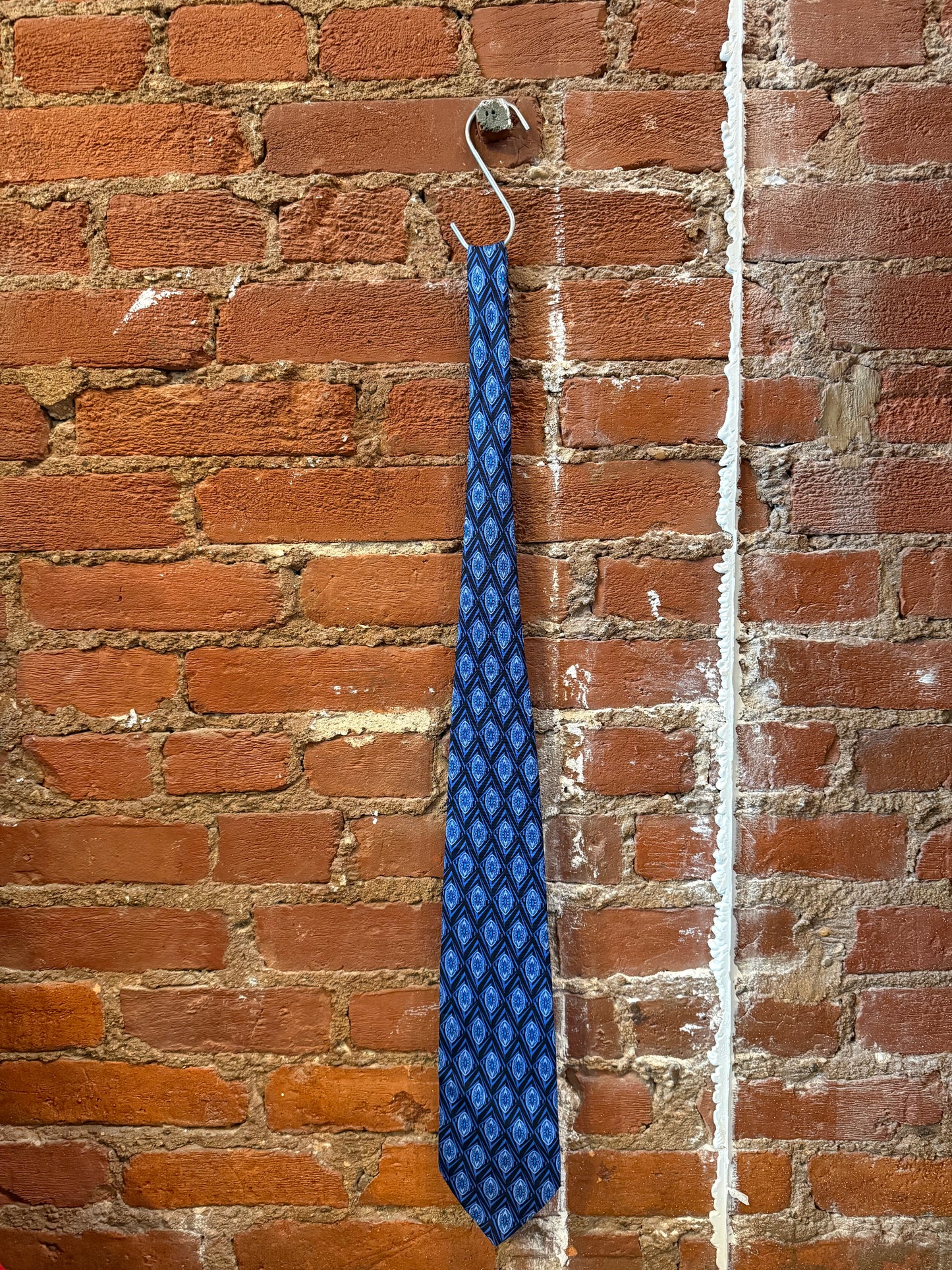Blue R&R Silk Tie