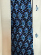 Blue R&R Silk Tie