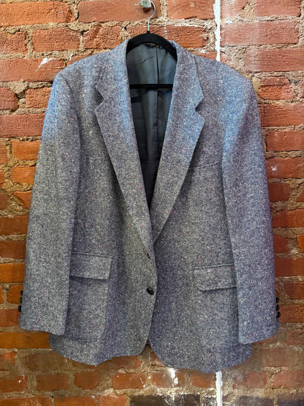 Navy & Cream Twill Jacket 46L
