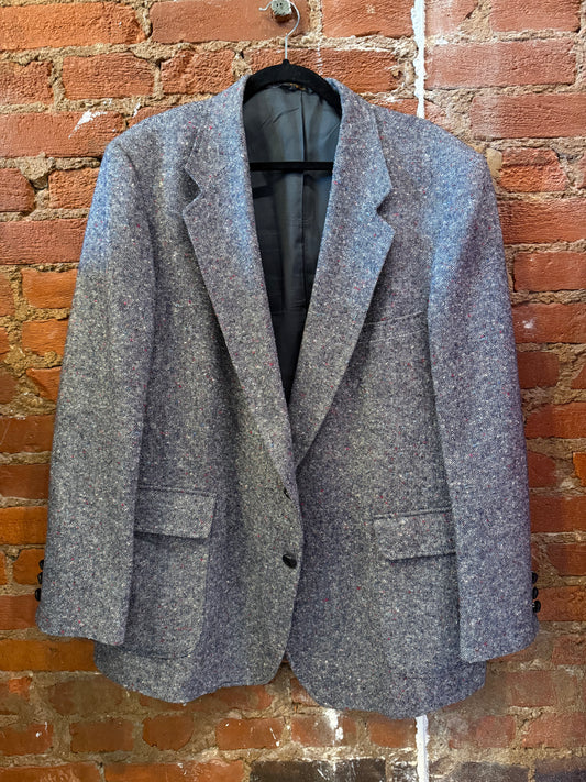 Navy & Cream Twill Jacket 46L