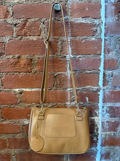 Woven Leather Crossbody Bag