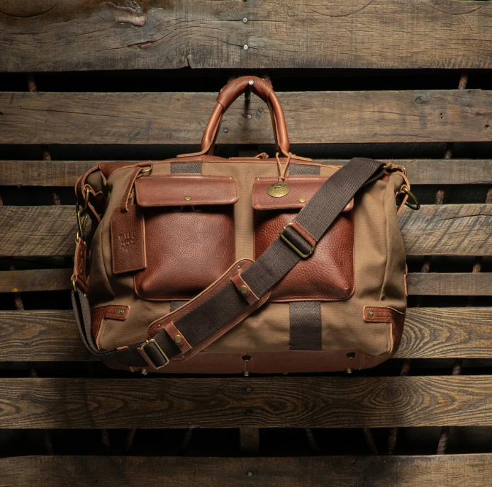 Paxton'sCanvas & Leather Travel DuffleAccessoriesAccessories,bourbon,fashion,mens accessories,mens style,style