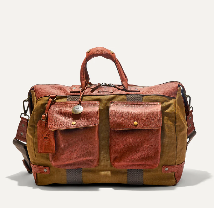 Paxton'sCanvas & Leather Travel DuffleAccessoriesAccessories,bourbon,fashion,mens accessories,mens style,style