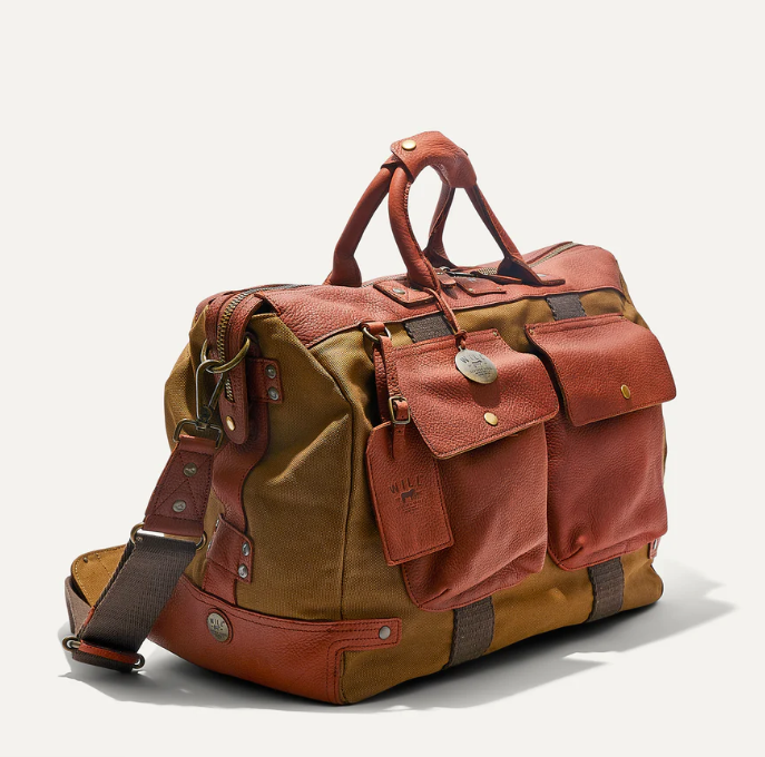 Paxton'sCanvas & Leather Travel DuffleAccessoriesAccessories,bourbon,fashion,mens accessories,mens style,style