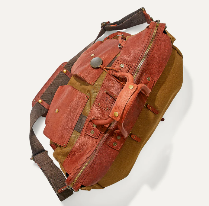 Paxton'sCanvas & Leather Travel DuffleAccessoriesAccessories,bourbon,fashion,mens accessories,mens style,style