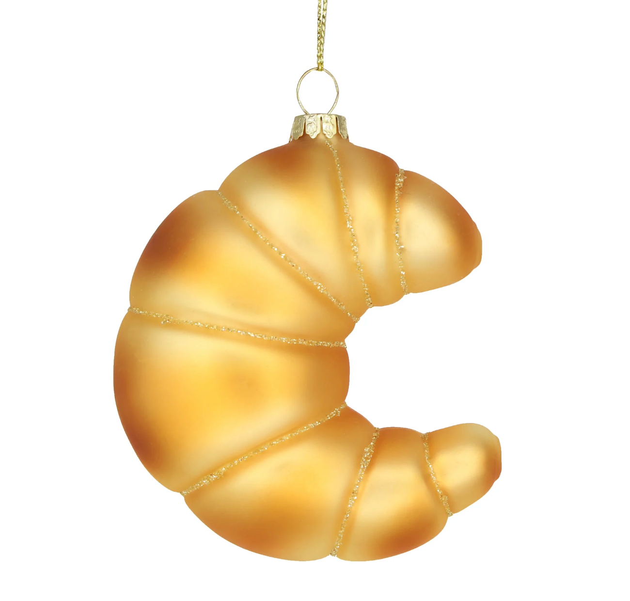 Croissant Ornament