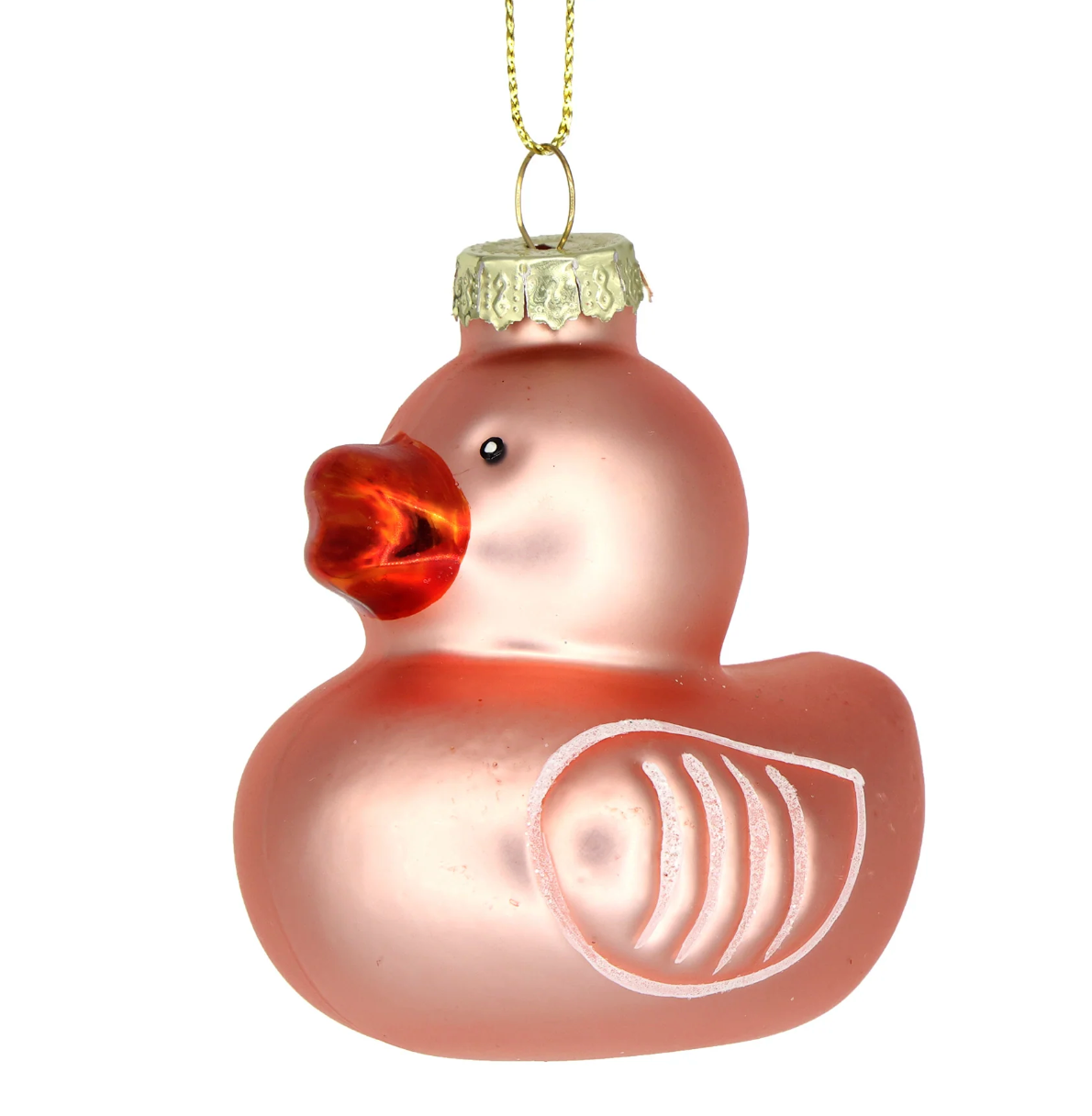 Pink Duckie Ornament