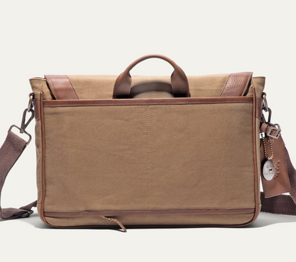 Commuter Slim Messenger- Tobacco & Cognac