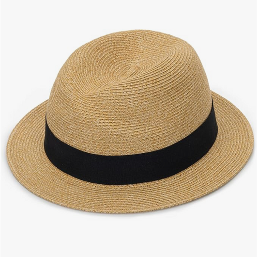 Straw Fedora (Size M)