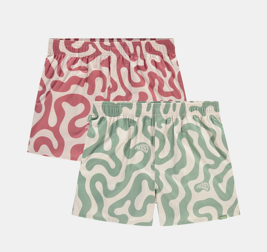 Swirls Boxers - 2 Pack