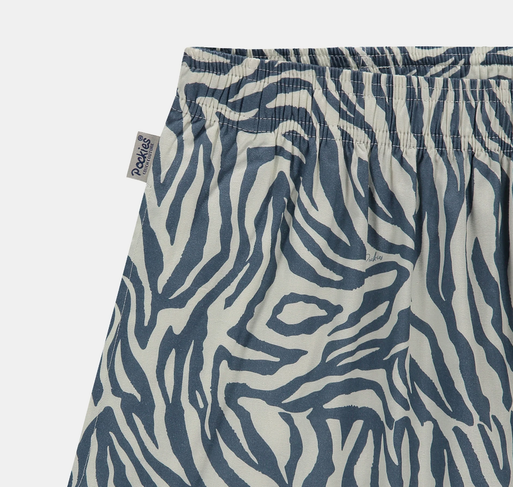Blue Zebra Boxers