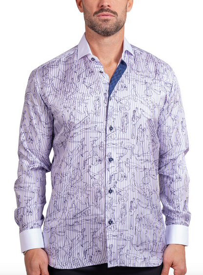 S*xy Button Up Dress Shirt