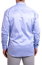 Soft Stretch Light Blue Dress Shirt