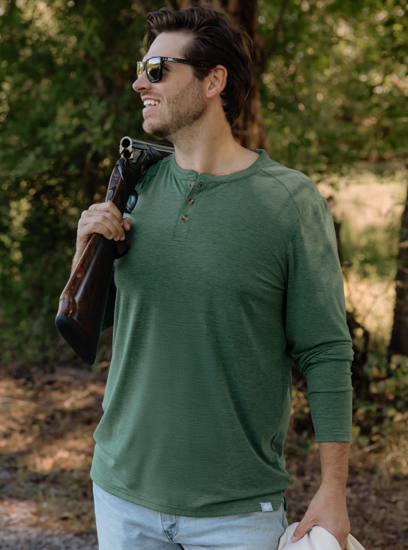 Max Comfort Henley Tee