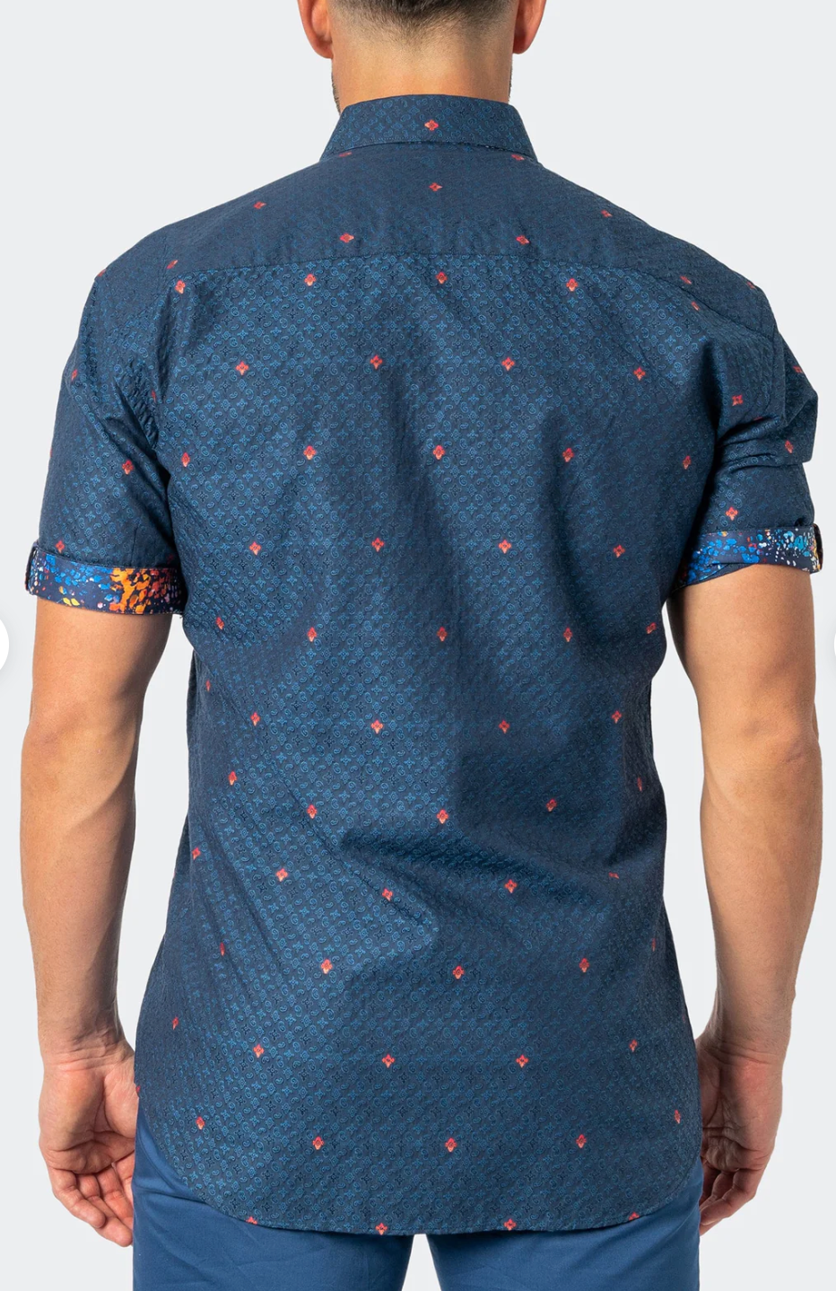 Galileo Iconmulti Blue Button Up