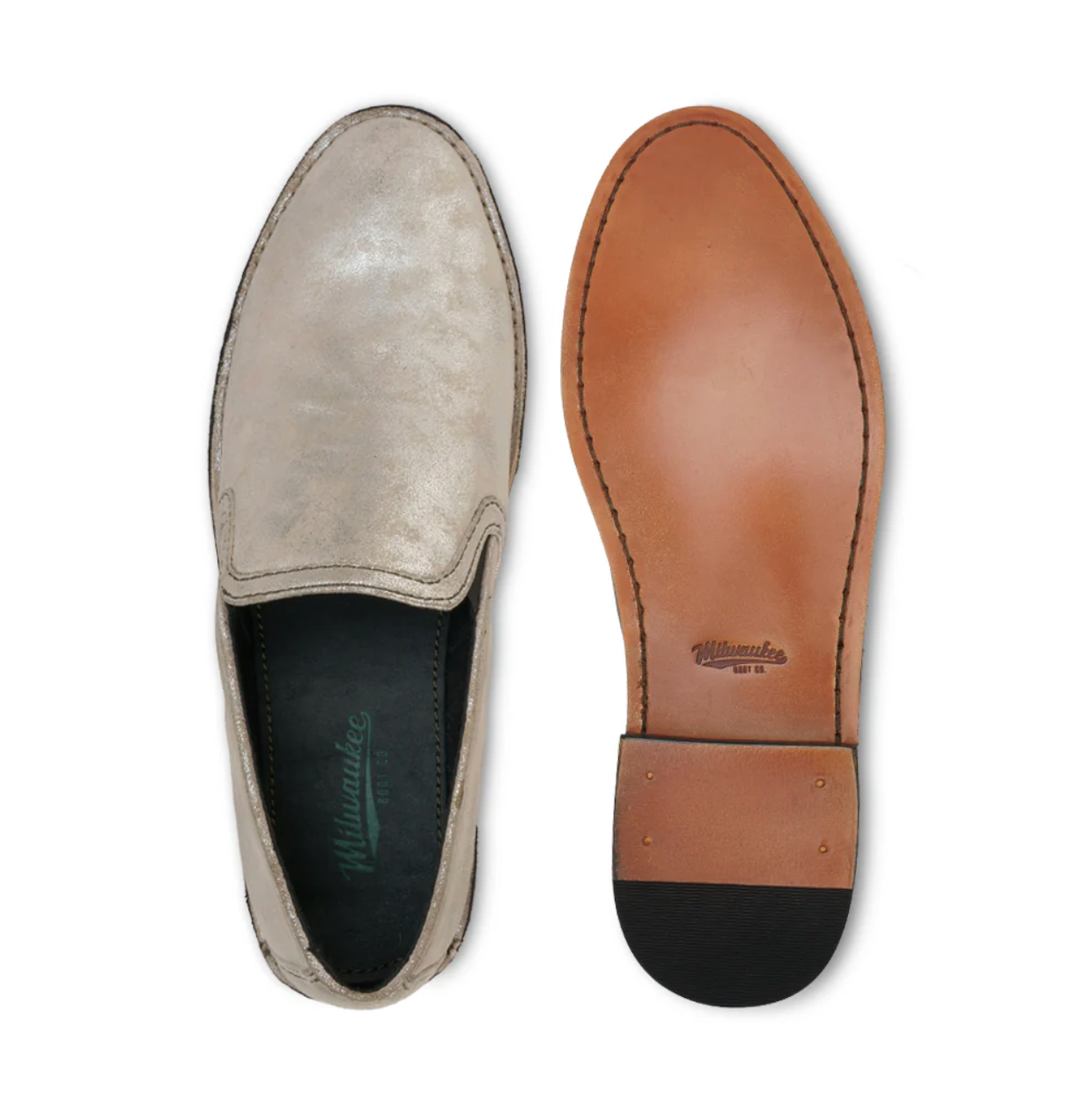 Nellie Leather Slip On Women's Shoe
