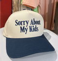 Sorry About My Kids Navy Snapback