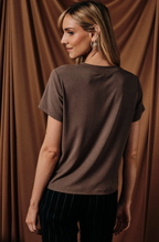 Round Neck Short Sleeve Jersey Essential Tee