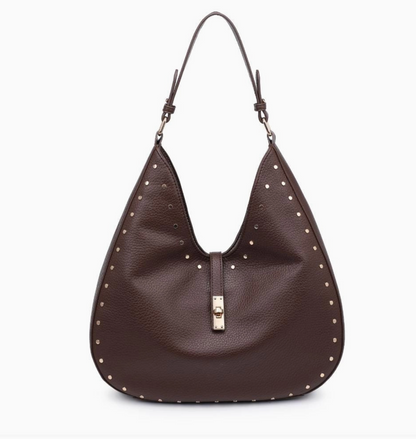 Olivia Studded Hobo Bag