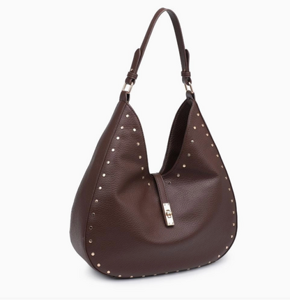 Olivia Studded Hobo Bag