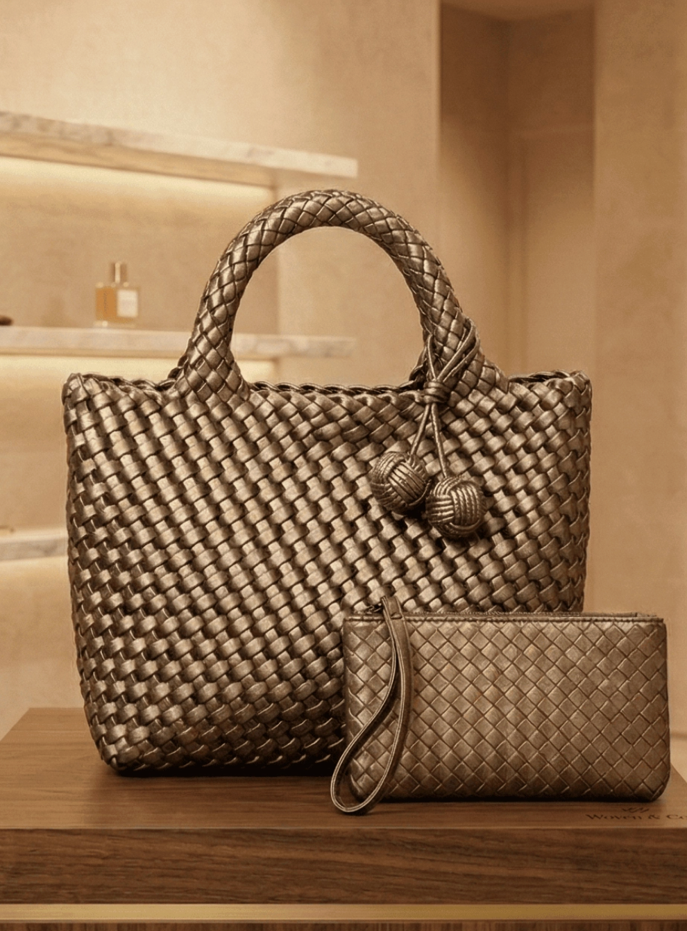 Daya Mini Tote Bag w/ Charm