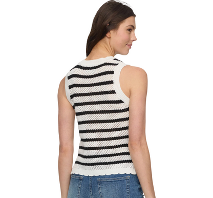 IRIS STRIPE SWEATER TANK