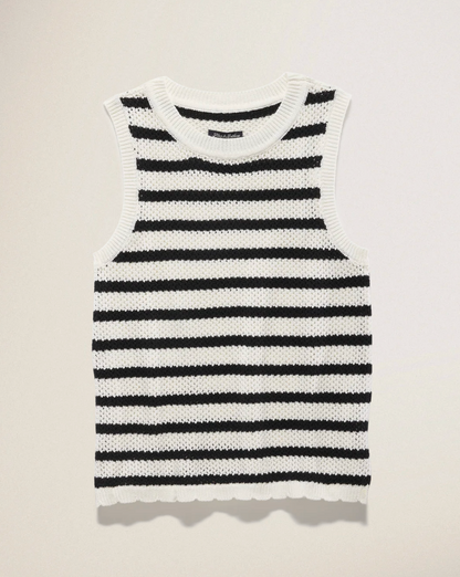 IRIS STRIPE SWEATER TANK
