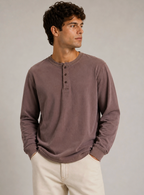 Men's Henley Long Sleeve Shirt