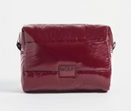 WOUF Burgundy Glossy Pouch