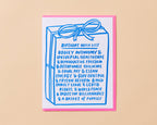 Birthday Greeting Card