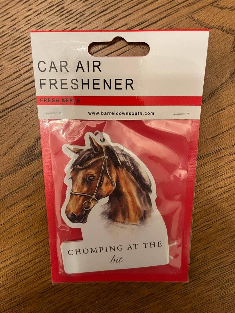 Paxton'sChomping at the Bit Horse Car Air FreshenerGifthorse,horse racing,horse shoes,horses