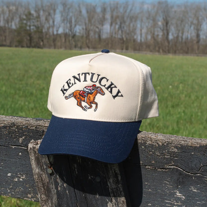 Navy Kentucky Hat