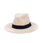 Men's S/S Flat Brim Black Banded Fashion Fedora hat-FSS17137