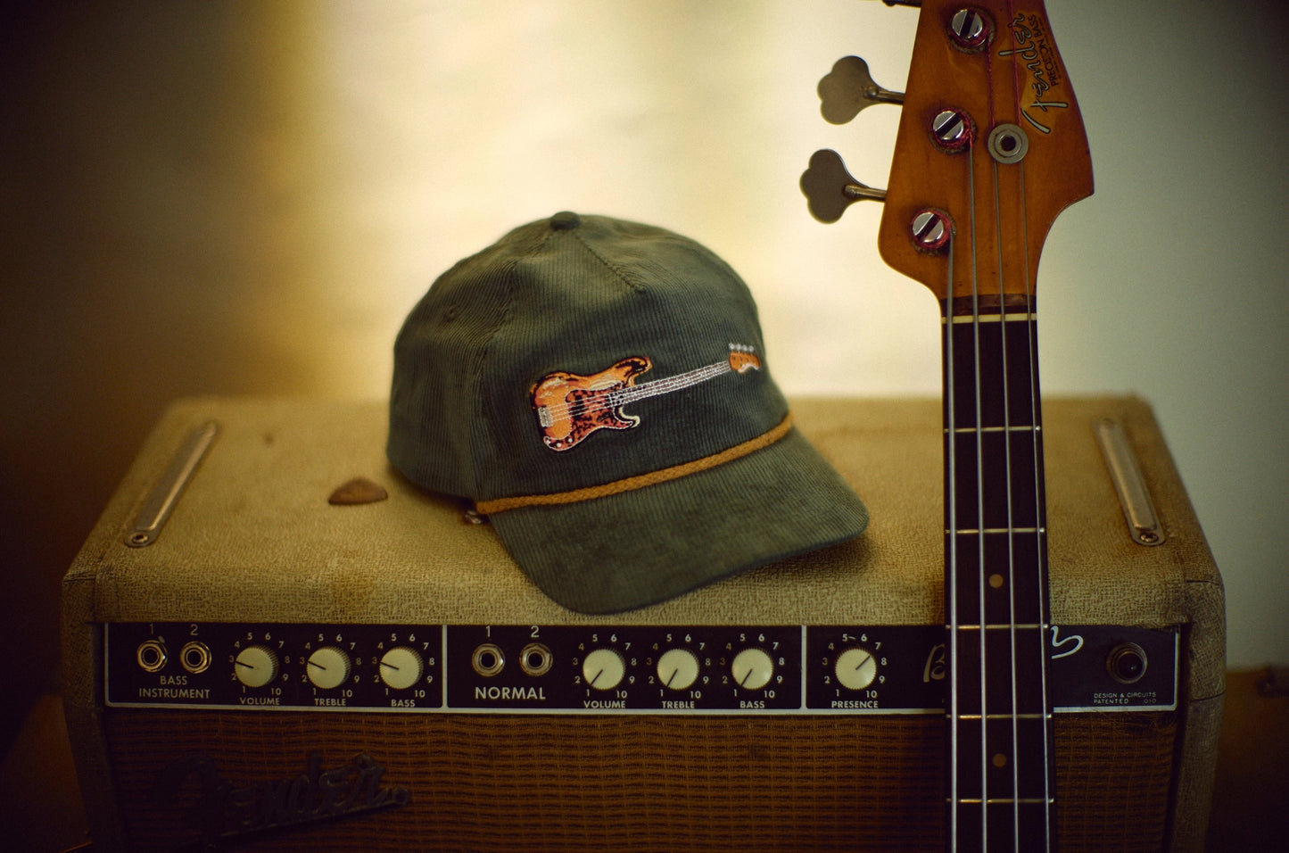 J.T. Cure Corduroy Guitar Hat