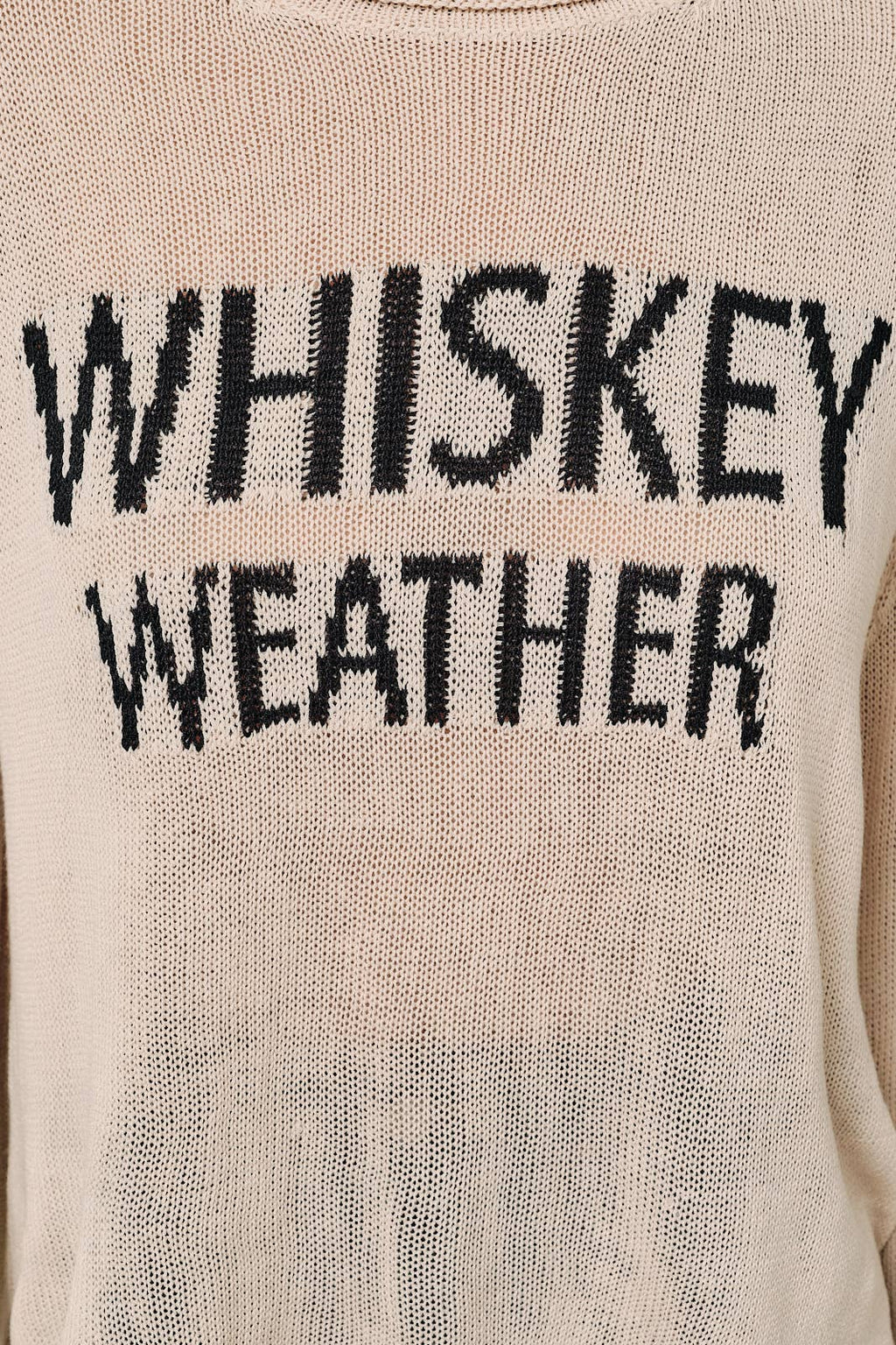 Whiskey Weather Lightweight Knit Sweater
